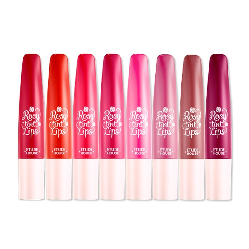 Яркий матовый тинт Etude House Rosy tint lips