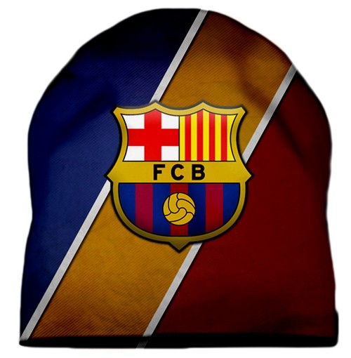 Шапка с 3D печатью Герб FCB