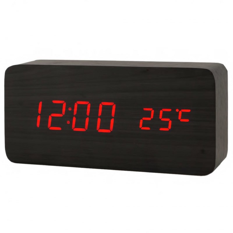Деревянные часы Eco clock