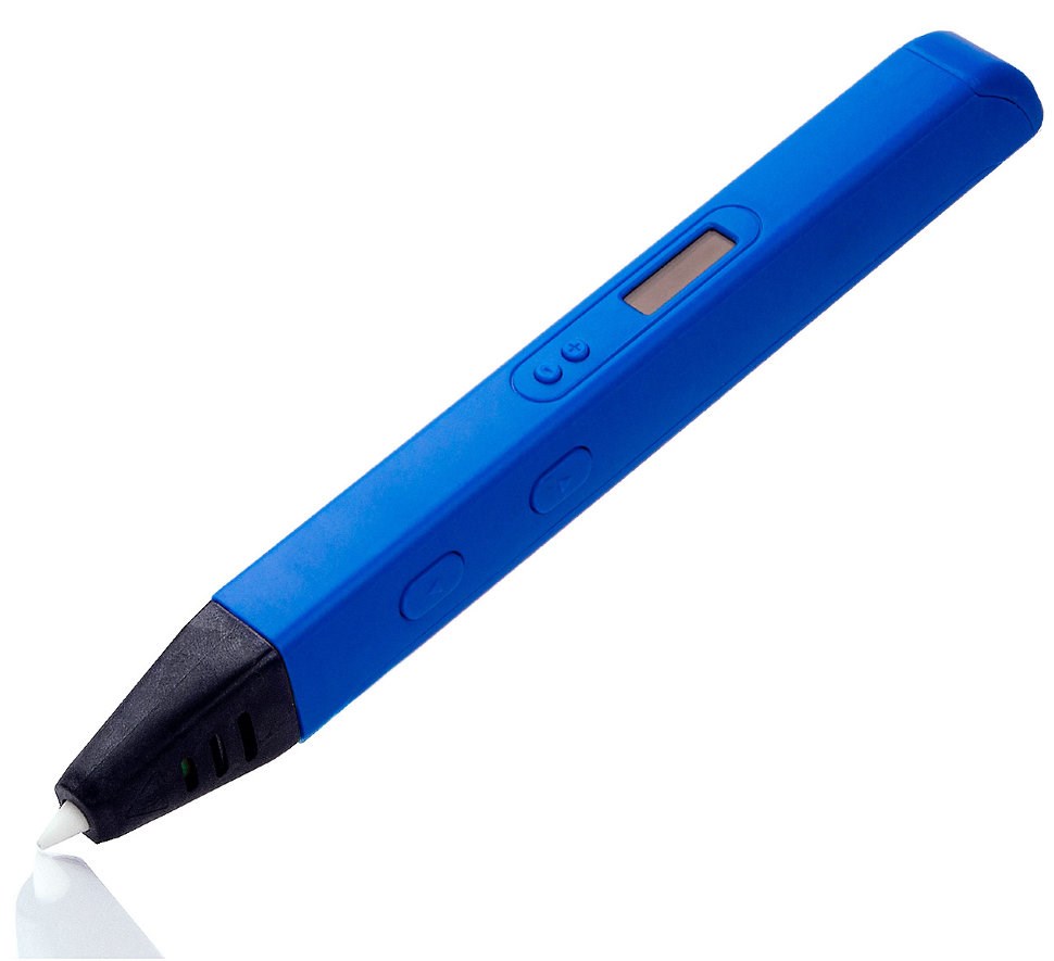 3D ручка Spider Pen Slim Blue с OLED-дисплеем и USB-зарядкой