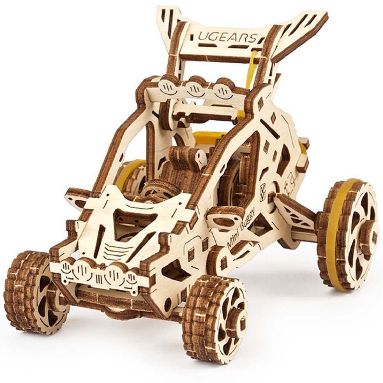 Сборная модель Ugears Мини Багги (10,5*8,8*8,8 см)
