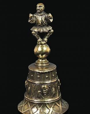 Колокольчик из бронзы Соловей разбойник