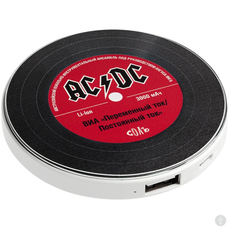 Внешний аккумулятор AC/DC Record 3000 mAч