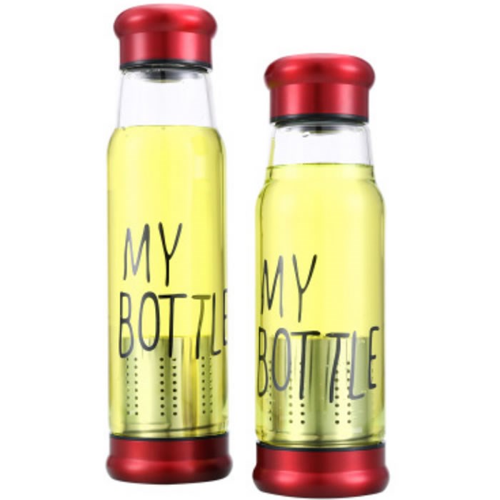 Фитнес бутылочка с заварочной колбой для жидкости My Bottle