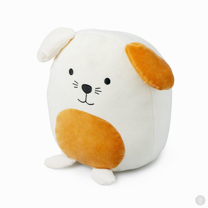 Белая диванная подушка Woof
