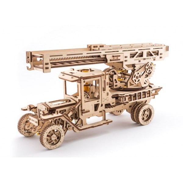 Конструктор 3D-пазл Ugears Пожарная машина