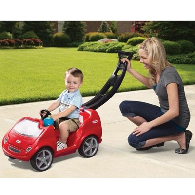 Каталка с ручкой красная, Little Tikes
