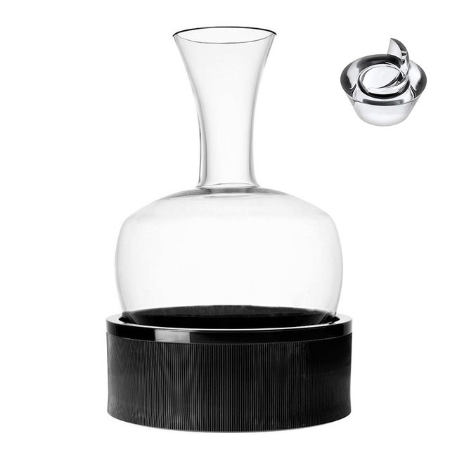 Декантер Italesse Alavin Black Base