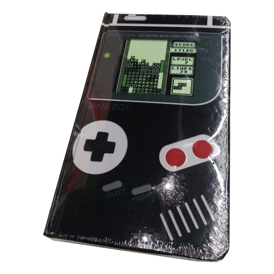 Блокнот GameBoy (черный)