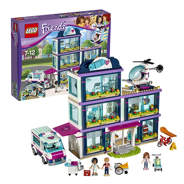 Конструктор Lego Friends Клиника Хартлейк-Сити