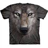 Футболка The Mountain 3D "Wolf Face"