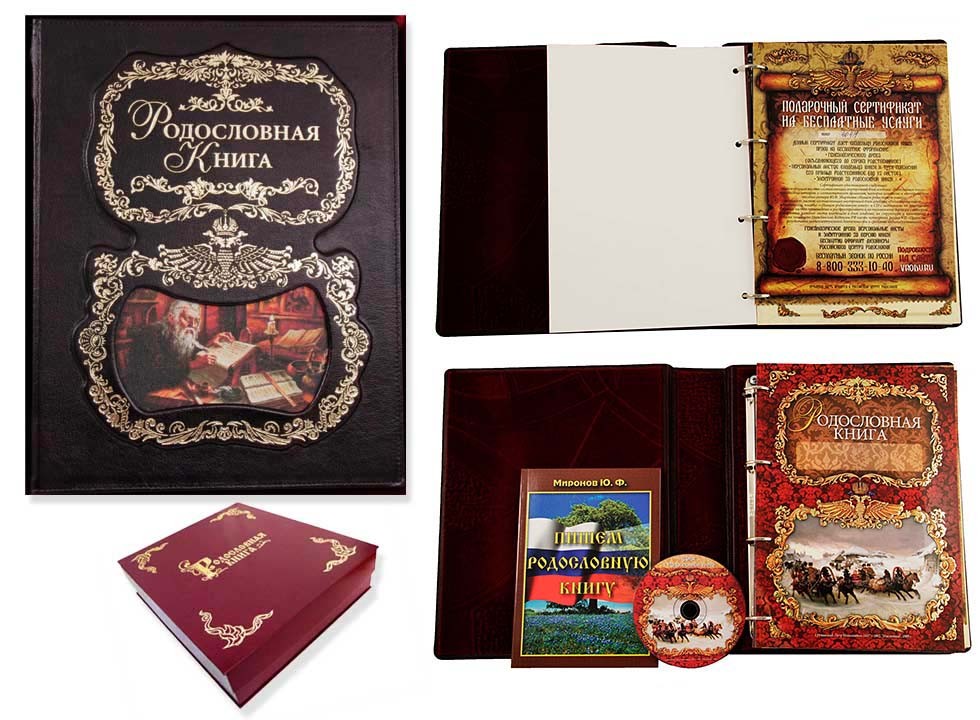 Родословная книга Летописецв футляре