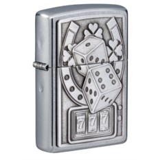 Зажигалка Zippo Lucky 7 49294 с гравировкой