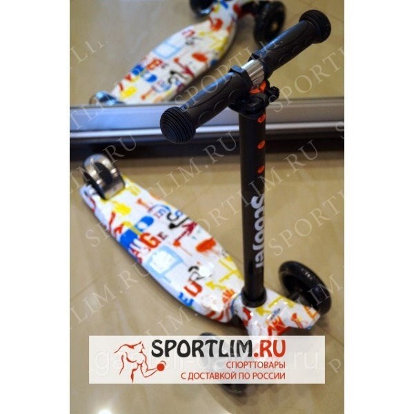 Самокат Scooter 21st MAXI Акварель