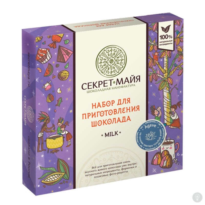 Набор для приготовления шоколада Milk agave