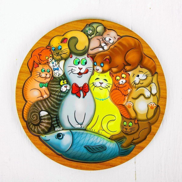 Головоломка Коты и рыба