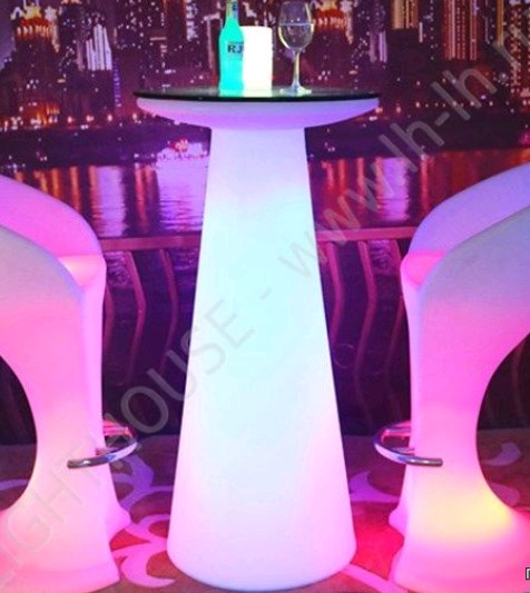 Светящийся LED стол Pexonne RGB Accum (под заказ)