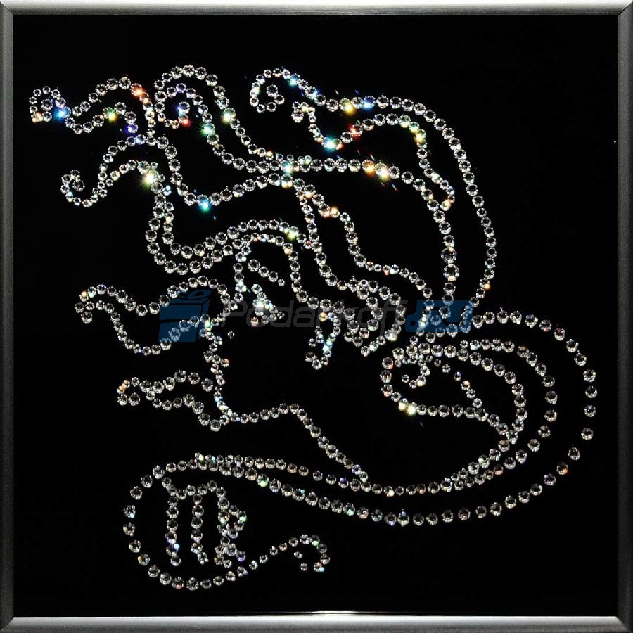 Картина «Созвездие Дева» из кристаллов Swarovski
