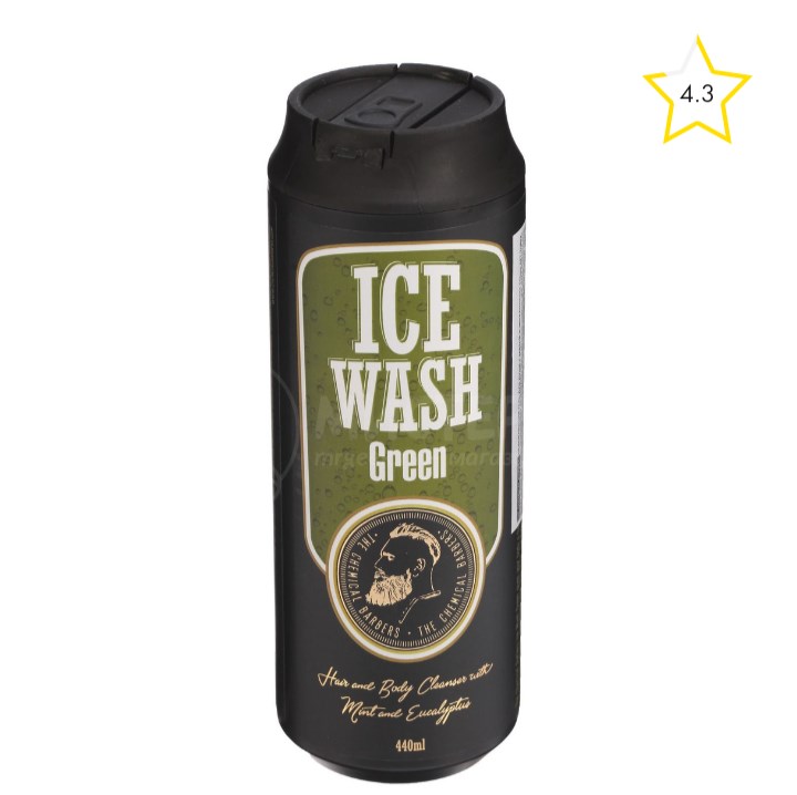 Освежающий гель для душа The Chemical Barbers Ice Wash Green