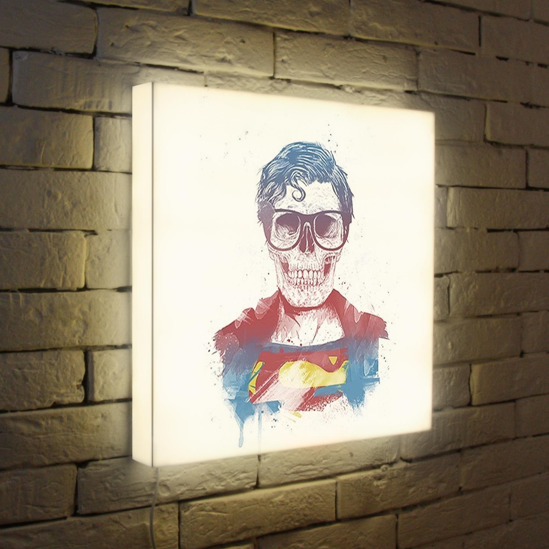 Лайтбокс Super men
