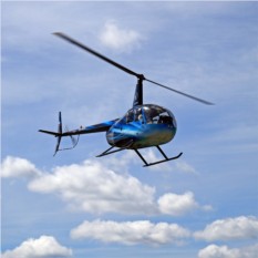 15 минут полета на вертолете Robinson R44