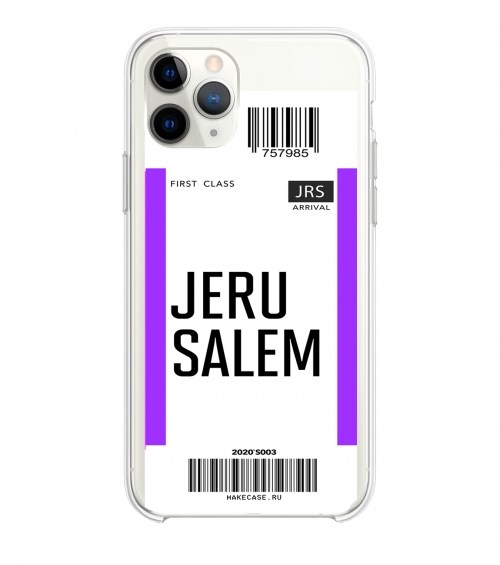 Чехол для iPhone One-way Ticket #7