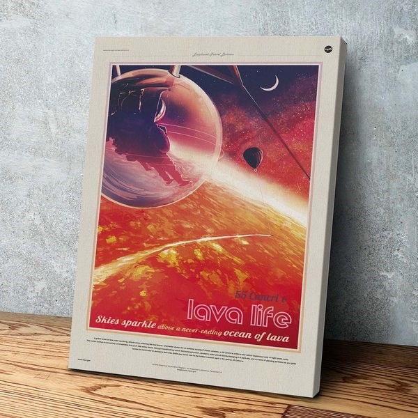 Картина NASA lava life