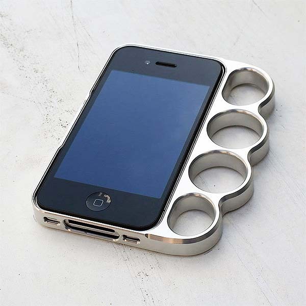 Алюминиевый чехол-кастет для iPhone 5/5s