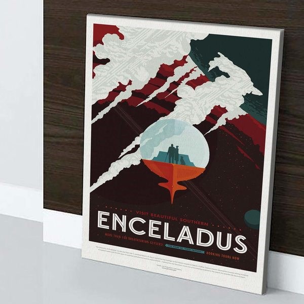 Картина NASA Enceladus