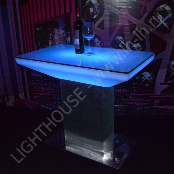 Светящийся LED стол Vittel M RGB Accum