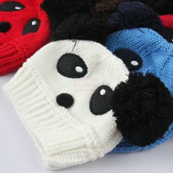 3-in-1 Panda Hat for Kids | Cute Hat, Scarf, & Gloves Set for Winter