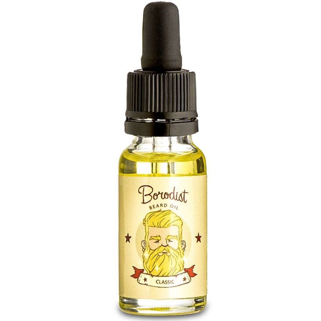 Масло для бороды Borodist Beard Oil Classic, объем 15 мл