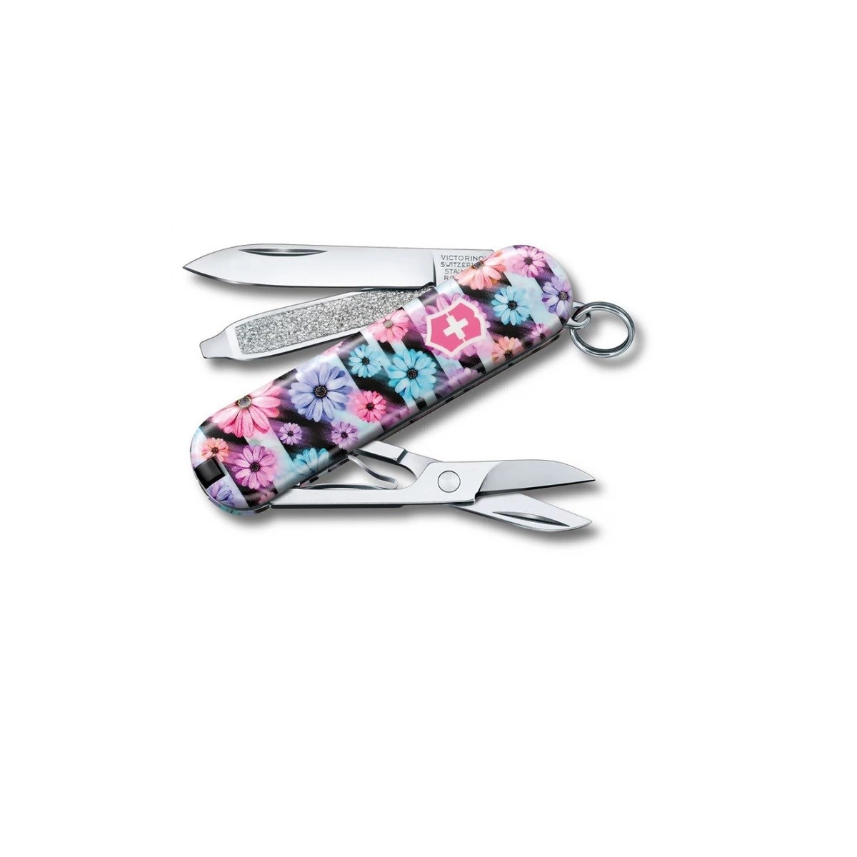 Швейцарский нож Victorinox Classic Dynamic Floral, 7 функций