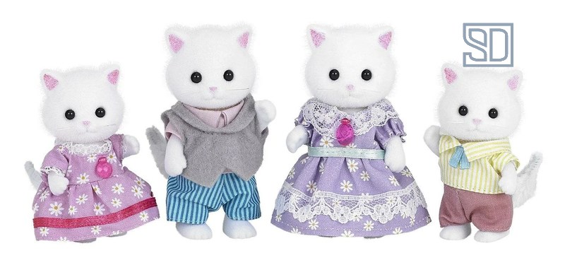 Игровой набор Sylvanian Families Семья Персидских котов