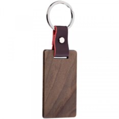 Прямоугольный Брелок Wood Token