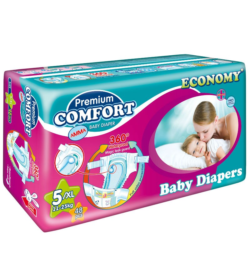 Подгузники Amma Premium Comfort (11-25 кг) 48 шт.