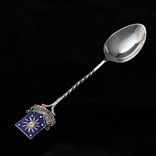 Серебряная ложка со звездой 