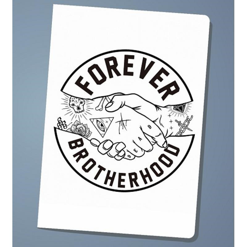 Обложка на паспорт Forever brotherhood