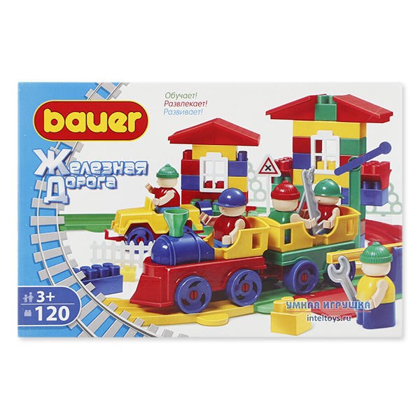 Конструктор «Железная дорога» от Bauer
