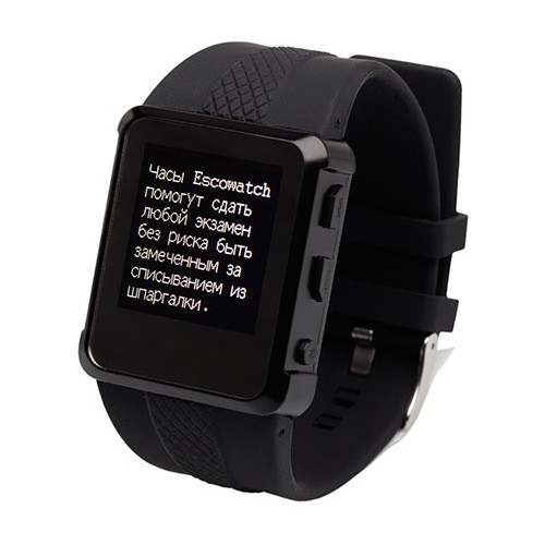 Часы-шпаргалка Esco Smart Black