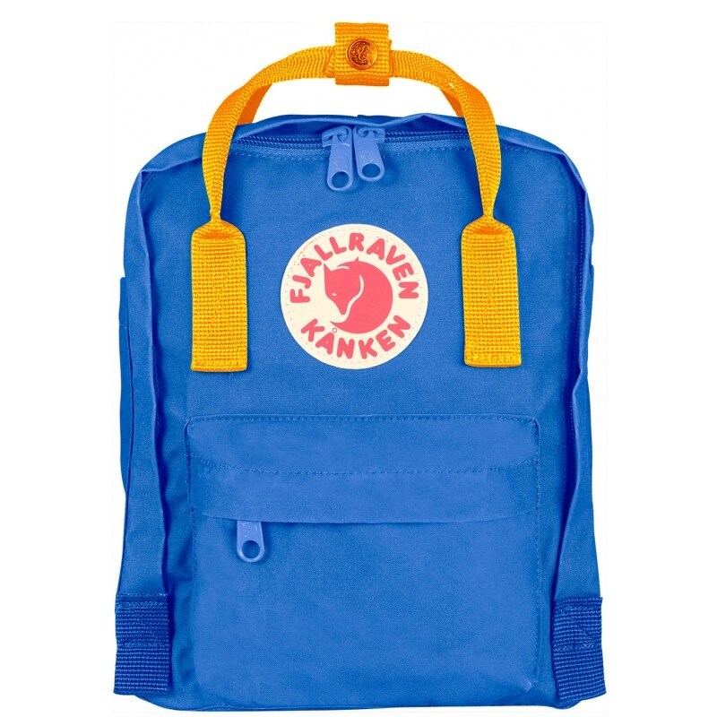 Рюкзак Kanken Mini UN Blue-Warm Yellow