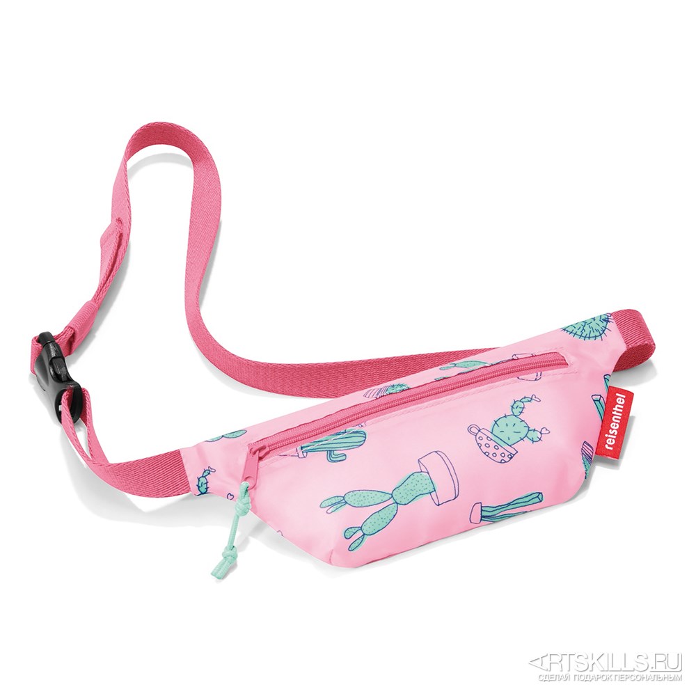 Сумка детская на пояс Beltbag cactus pink
