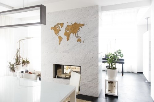 Деревянная карта мира World Map Wall Decoration Exclusive