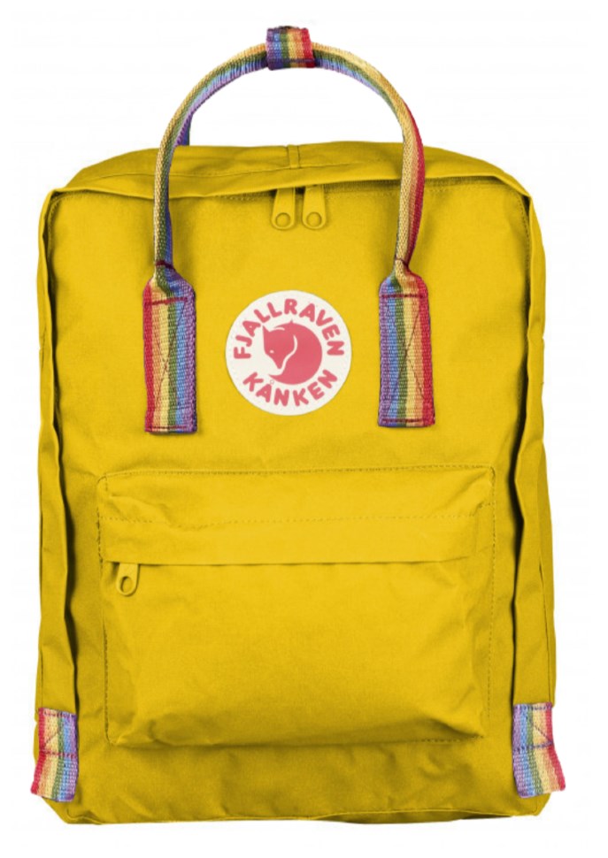 Рюкзак Kanken Classic Rainbow Warm Yellow