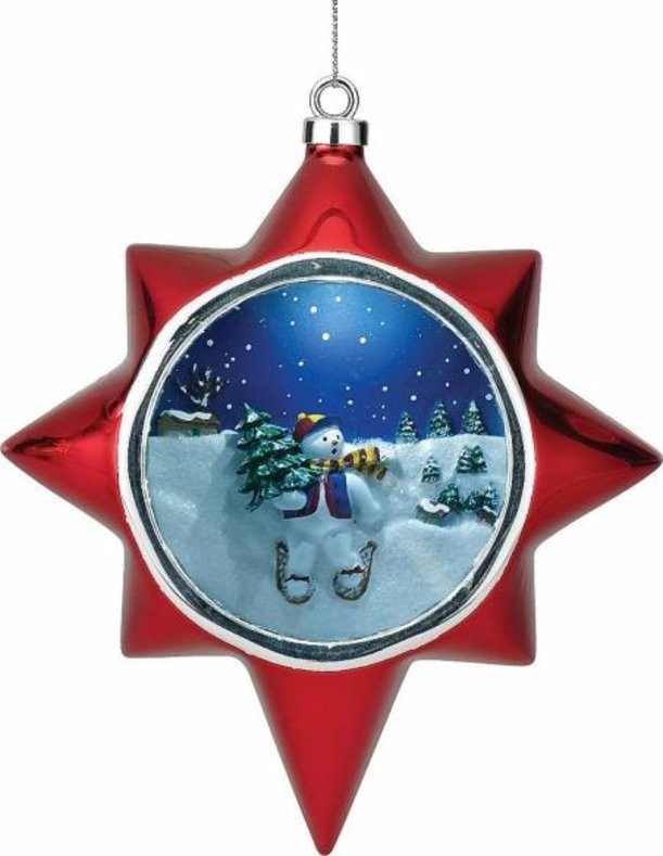 Новогодняя композиция Снеговик Mister Christmas