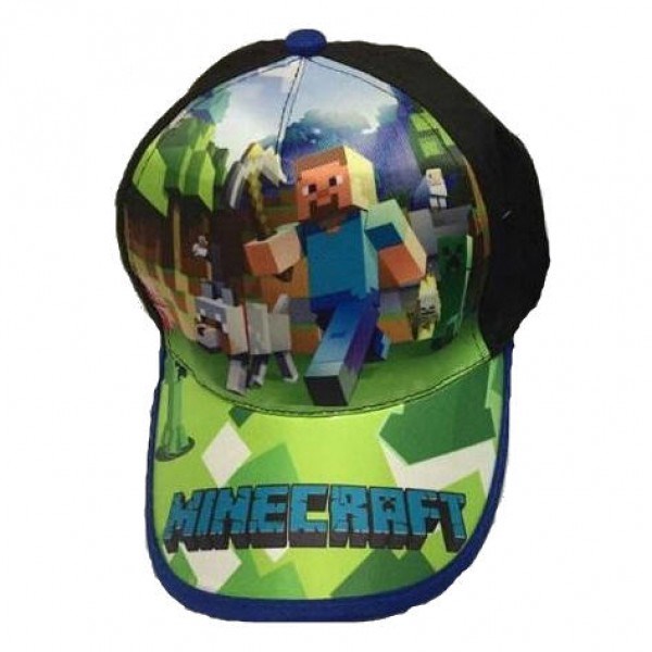 Бейсболка Minecraft Стив с киркой