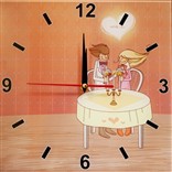 Настенные часы «Лямур-тужур»