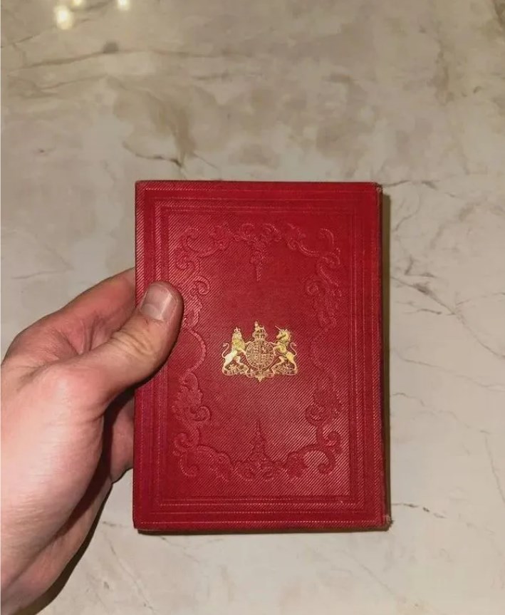 1844 Из книг короля Пруссии Вильгельма 4 на английском