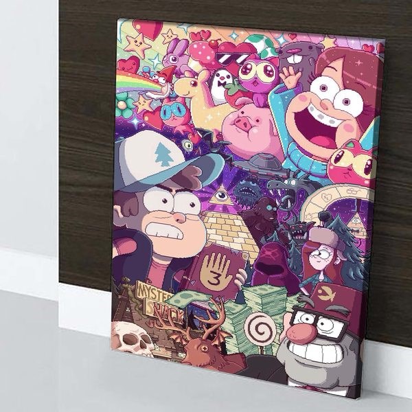 Картина Gravity Falls Pixel