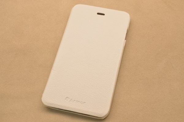 Чехол для iPhone 6 Plus «Утренний Бергамо» (белый, личи)
